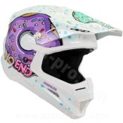 CASQUE CROSS ENFANT DONUTS NOEND BLANC YXL ( 53CM ) 