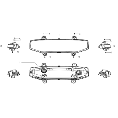 CLIGNOTANT AVG ECOOTER E2-E2R-MAX ORCAL