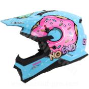 CASQUE CROSS ENFANT DONUTS NOEND BLEU YXL ( 53CM )