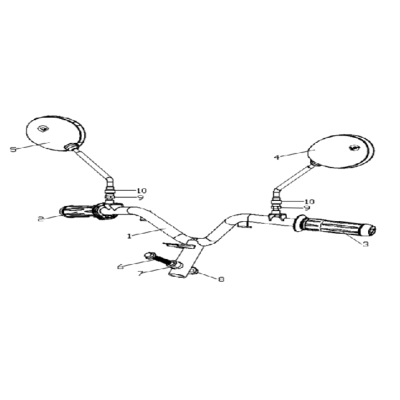 POIGNEE Gauche ECOOTER E2-E2R 3KW