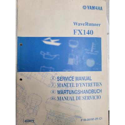 MANUEL D'ENTRETIEN YAMAHA WAVE RUNNER FX140 F1B28197ZEC1 460079