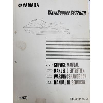 MANUEL D'ENTRTIEN YAMAHA WAVE RUNNER GP1200R F0X28197ZAC1