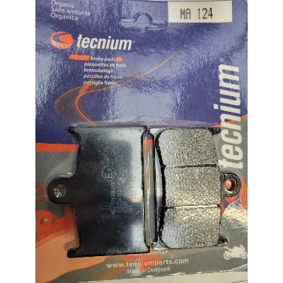 Plaquettes de frein TECNIUM route organique - MA124 - TRIUMPH - SUZUK