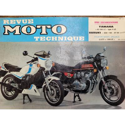 REVUE MOTO TECHNIQUE N°40 YAMAHA SUZUKI d'occasion