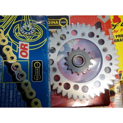 Kit chaine KTM 125 EXC