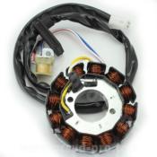 STATOR ALLUMAGE MINARELLI 50 AM6 / BETA 50 RR 2013-2020 / YAMAHA 50 TZR 2003-2011>/MBK 50 X POWER 2003-2011> (OEM : 024.10.001.00.00)