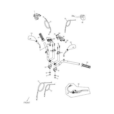 Câble de starter  ADLY 500S