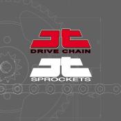 Kit chaîne JT 520X1R 13/47 renforcée - couronne standard